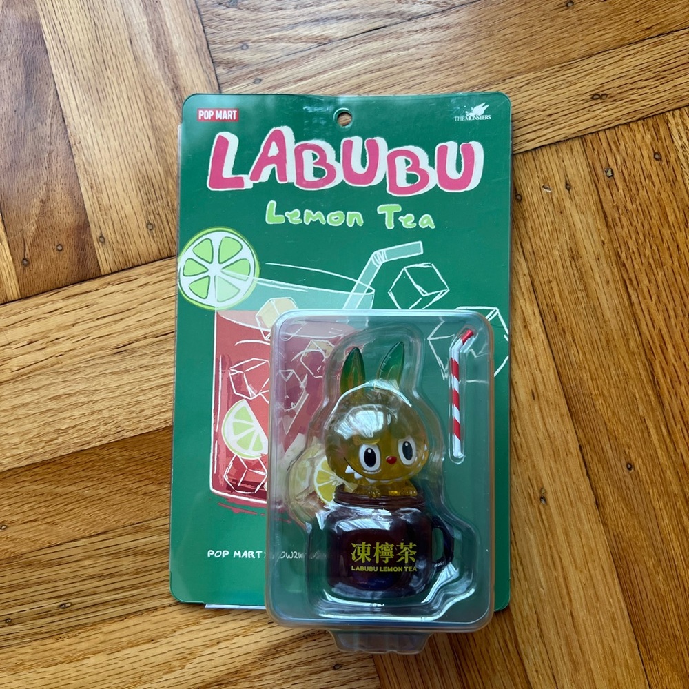 Labubu Lemon Tea Figurine